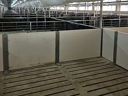 双汇集团采用双绝pvc猪舍板