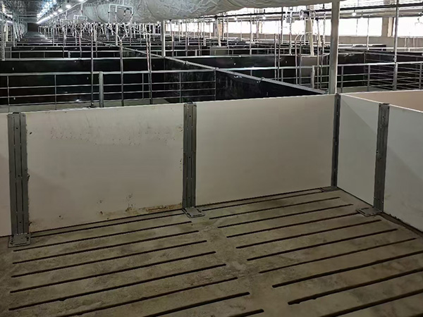 双汇集团采用双绝pvc猪舍板
